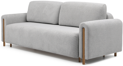 Arcadova 3 Seater Storage Sleeper Sofa - Grey
