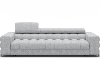 Festello 3 Seater Sleeper Sofa - Light Grey