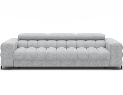 Festello 3 Seater Sleeper Sofa - Light Grey