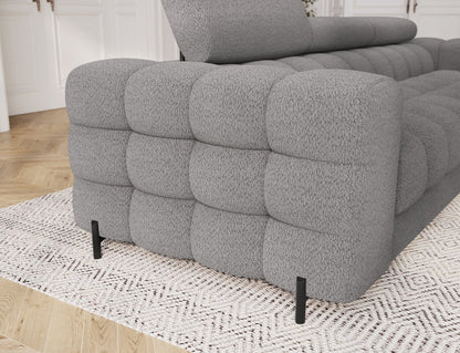 Festello 3 Seater Sleeper Sofa - Grey