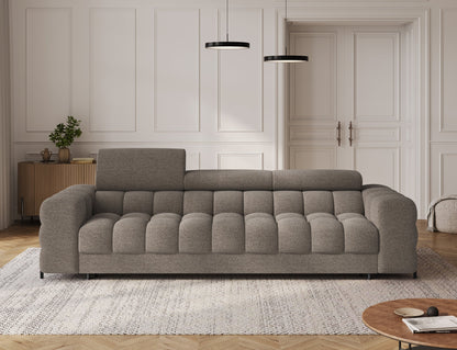 Festello 3 Seater Sleeper Sofa - Brown