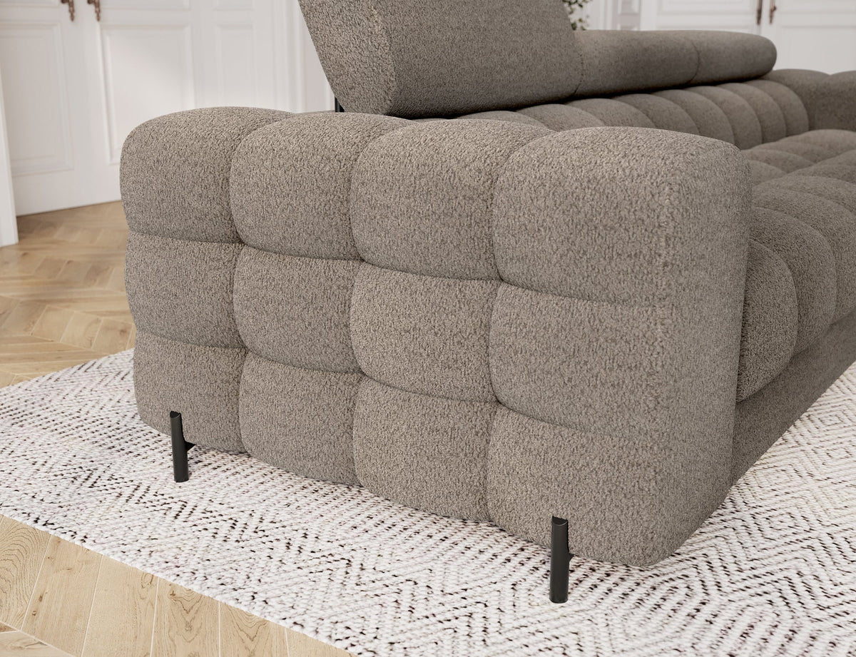 Festello 3 Seater Sleeper Sofa - Brown