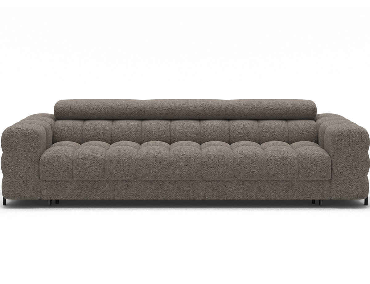 Festello 3 Seater Sleeper Sofa - Brown