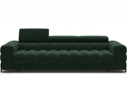 Festello 3 Seater Sleeper Sofa - Emerald Green