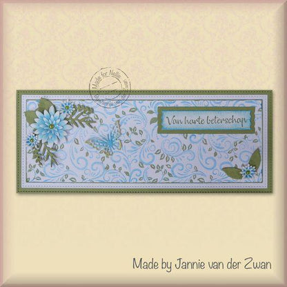 Nellie's Choice Stamping Die Slimline - Flowers