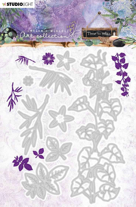 Jenine's Mindful Art Cutting & Embossing Die Time to Relax 99x142mm nr.11