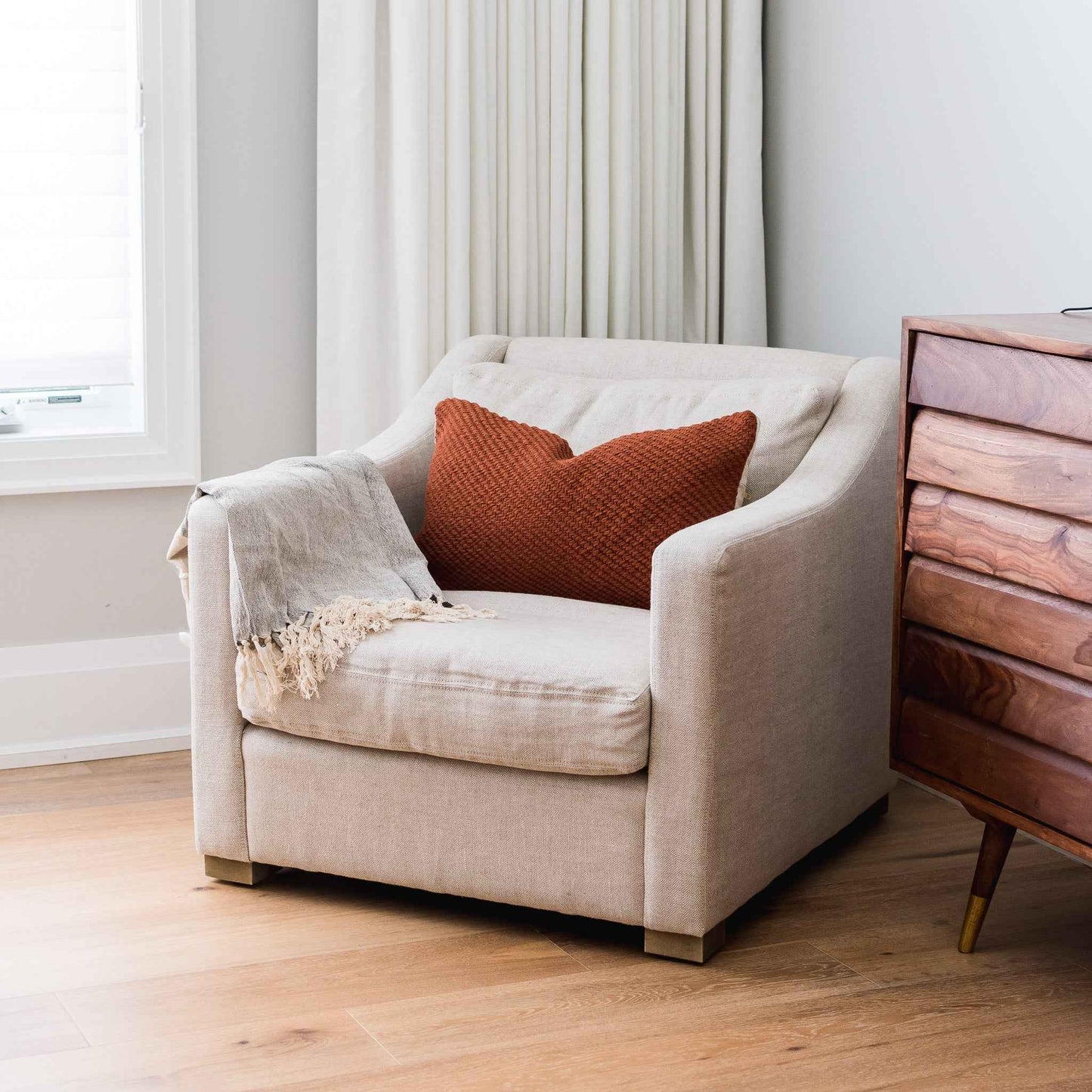 COTTON CANVAS - ALLEGRA RUST