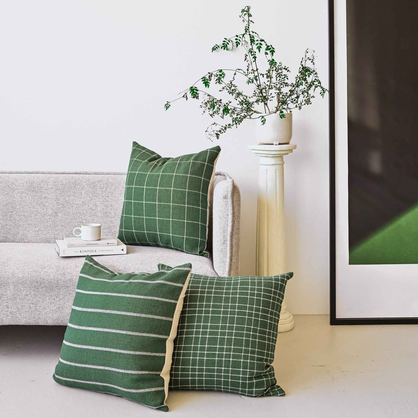WOOL BLEND PILLOW COVER- BUNDLE OF 3