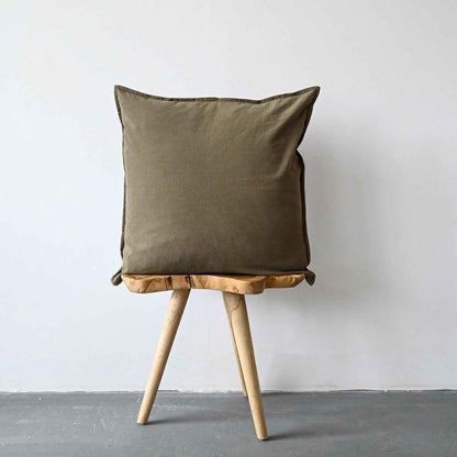 COTTON/ LINEN - OLIVE
