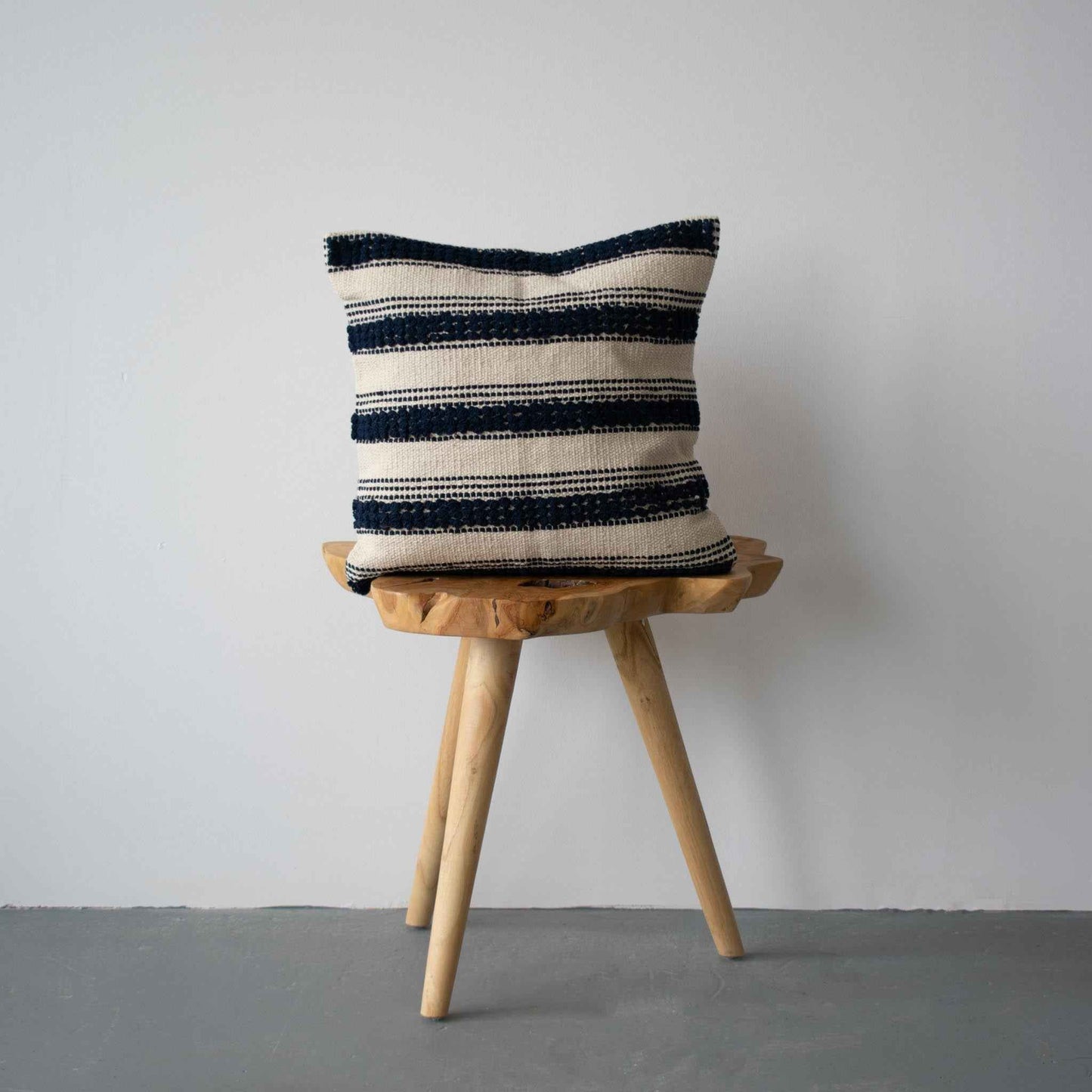COTTON CANVAS - NAVY RIPPLE