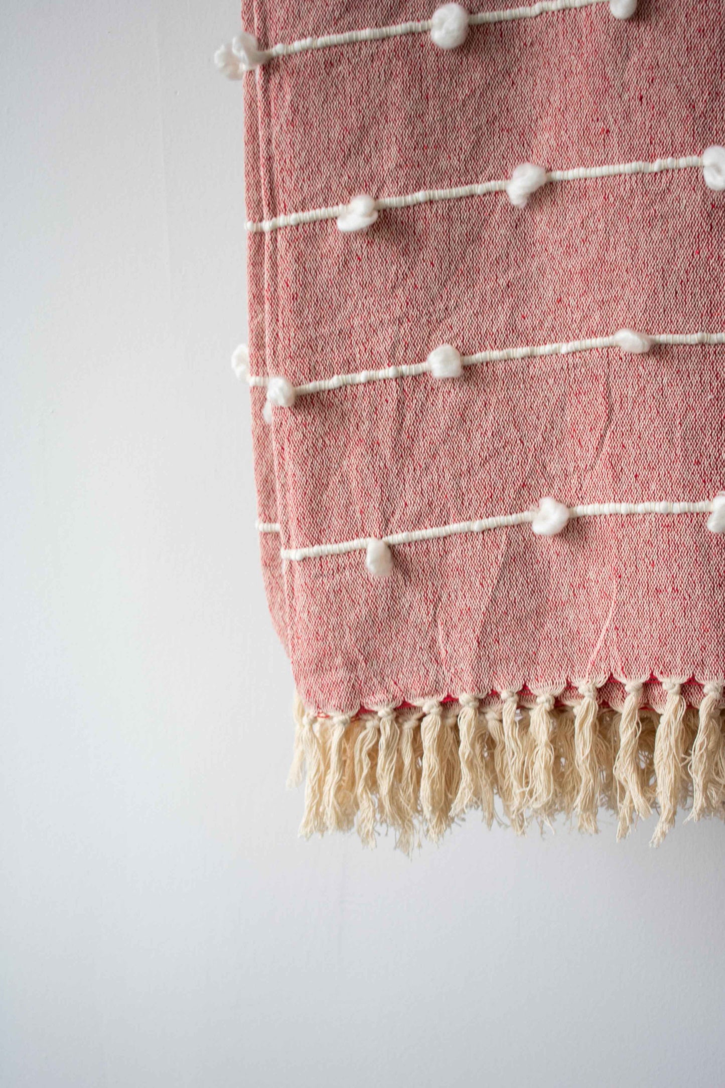 THROW BLANKET - ROSEWOOD
