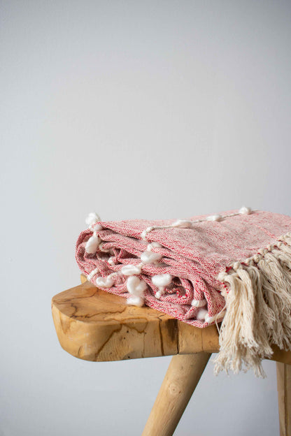 THROW BLANKET - ROSEWOOD