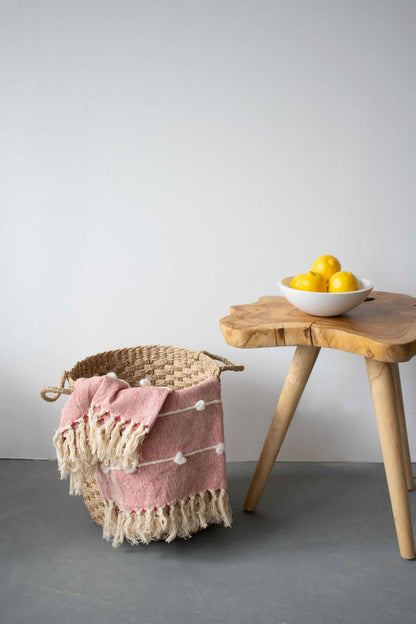 THROW BLANKET - ROSEWOOD