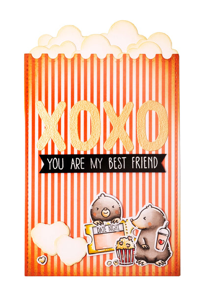 SL Clear Stamp Quotes Large Love You Sweet Stories 148x105x3mm 5 PC nr.328