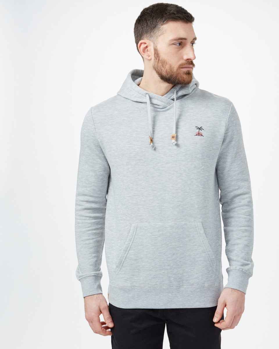 Palm Sunset Embroidery Hoodie