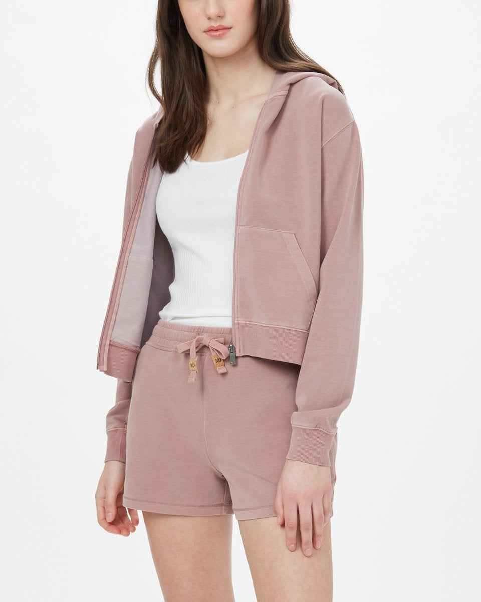 French Terry Zip Hoodie