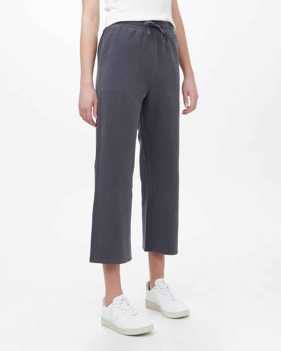 French Terry Wide Leg Sweatpant