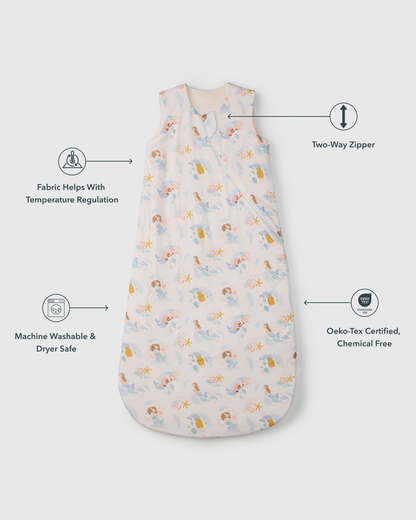 Baby Sleep Sack TENCEL™ 1.0 TOG - Mermaids