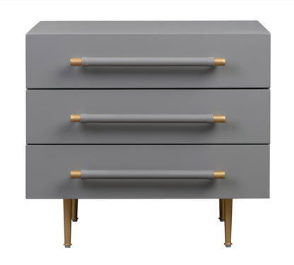 Slate 28" Storage Drawer Nightstand - Multiple Colors Available