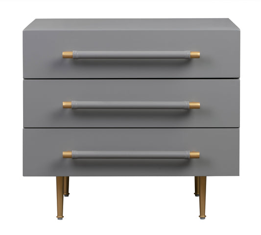 Slate 28" Storage Drawer Nightstand - Multiple Colors Available