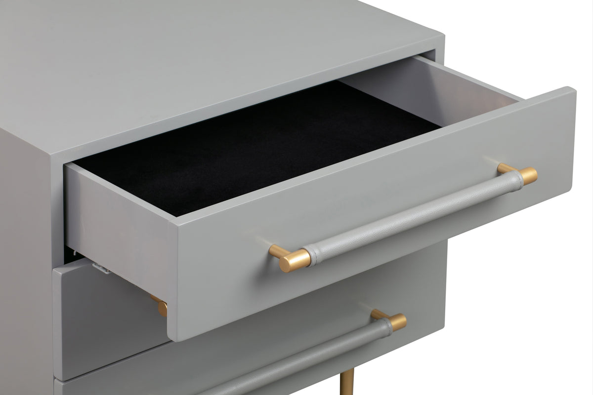 Slate 28" Storage Drawer Nightstand - Multiple Colors Available
