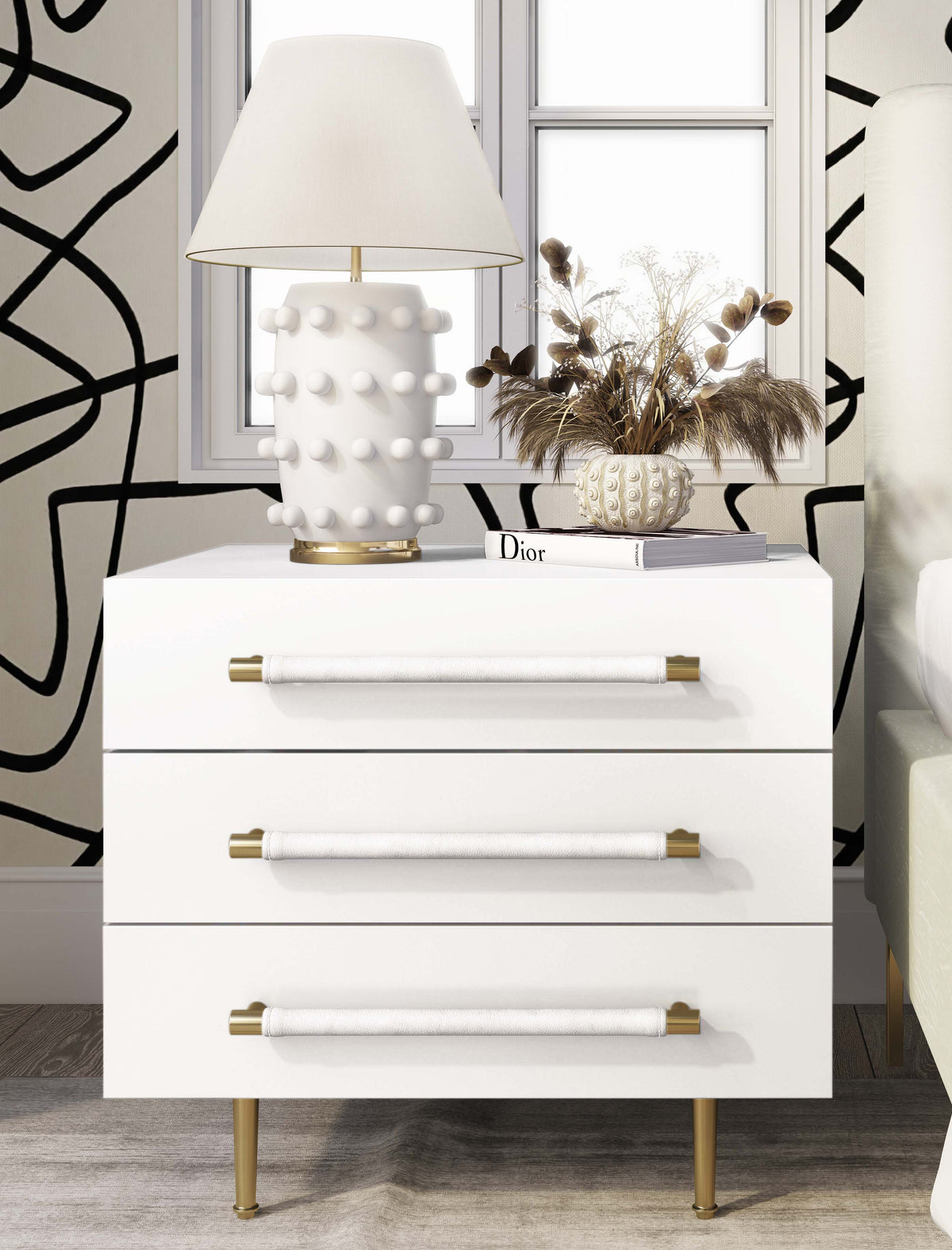 Slate 28" Storage Drawer Nightstand - Multiple Colors Available