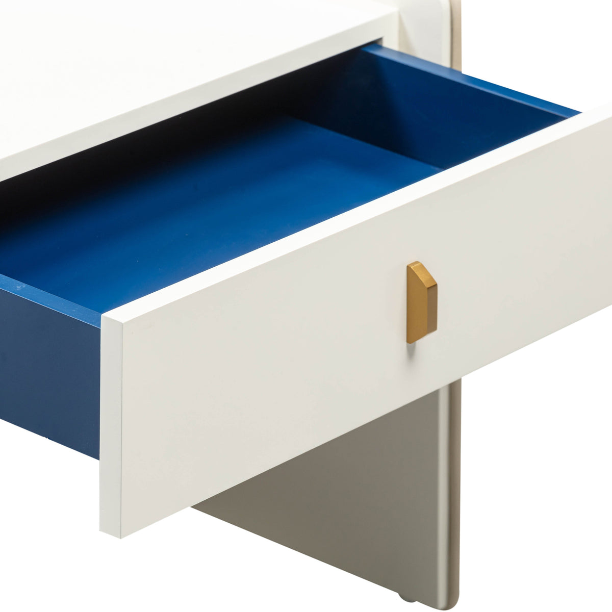 Cove 22" Lacquer Storage Drawer Nightstand - Multiple Colors Available