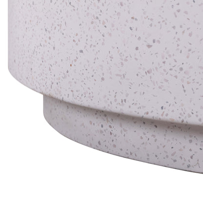 Sunbay Indoor/Outdoor Speckled Round Concrete Coffee Table