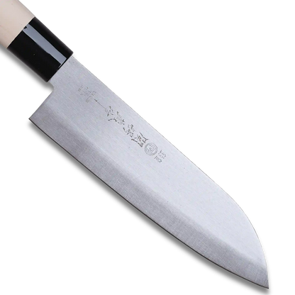 Tsubazo - Santokumesser 170 mm - Klinge aus Edelstahl | Hergestellt in Japan