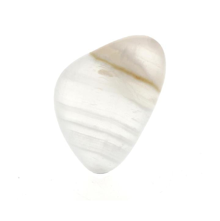 Aragonite White Tumbled Stones