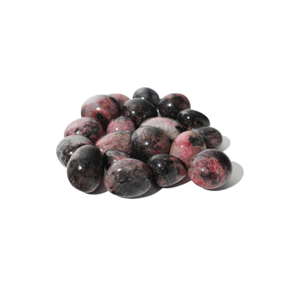 Rhodonite Dark Tumbled Stones