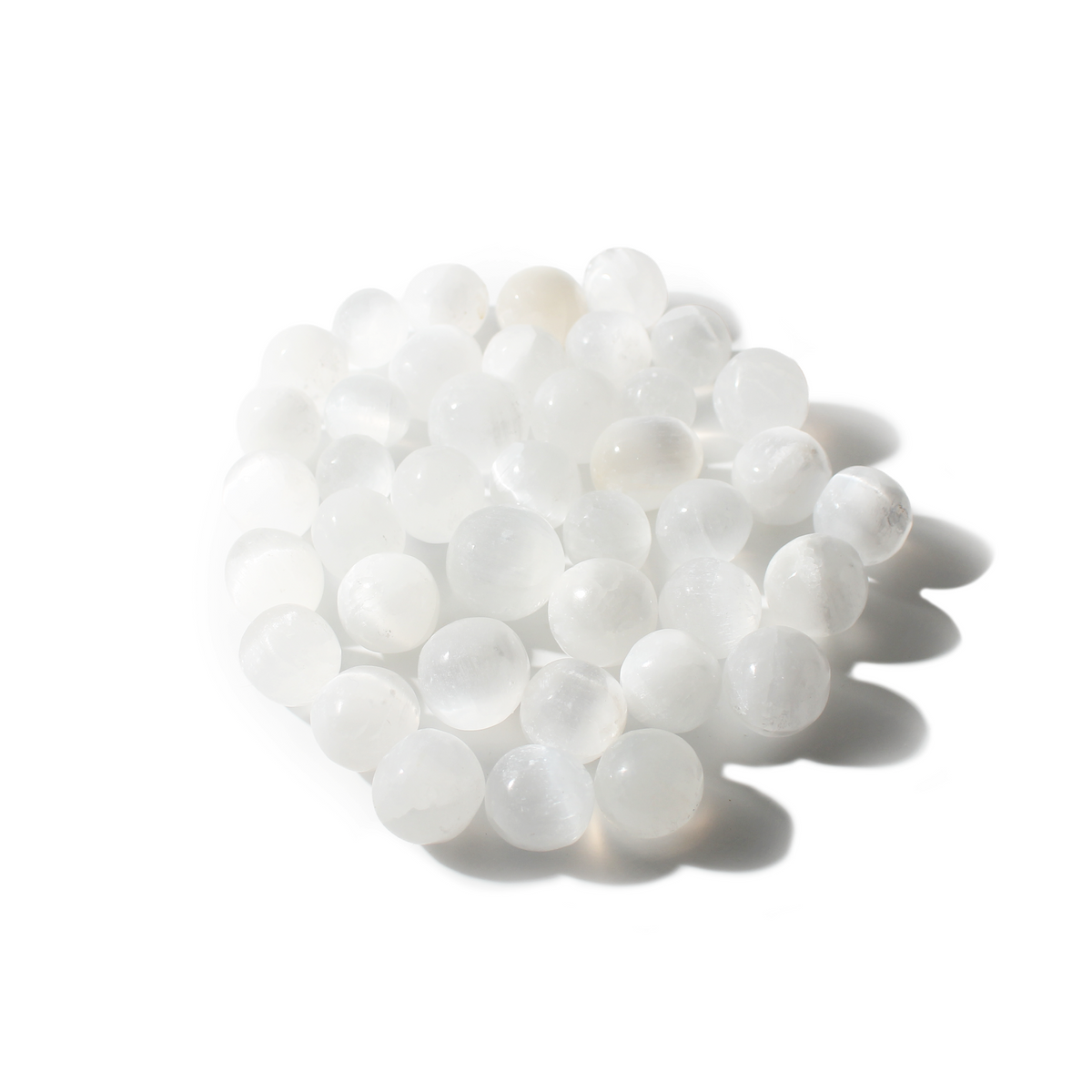 Selenite Tumbled Stones - Hand Polished