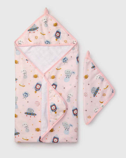 Hooded Towel Set - Astro Explorers