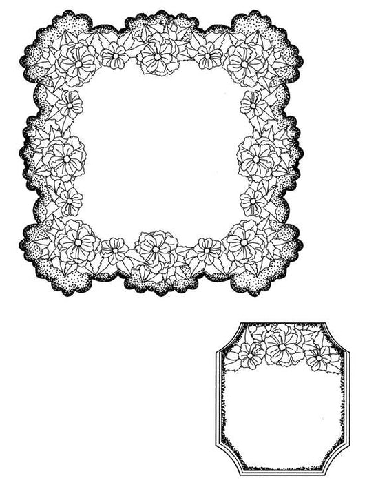 Floral Oasis Stamp