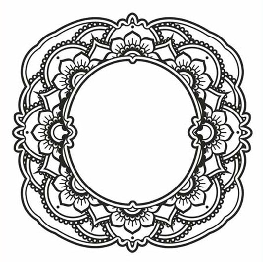 Creative Expressions Michelle's Floral Ring  Stamp