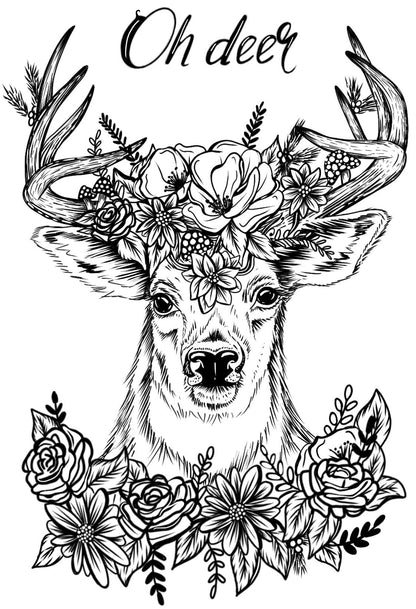 Creative Expressions Designer Boutique Flower King 6 in x 4 in Stamp Set