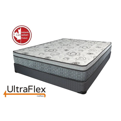 UltraFlex® EVOKE 整形外科用、スマートクールジェルメモリーフォーム、環境に優しい硬めマットレス（カナダ製）
