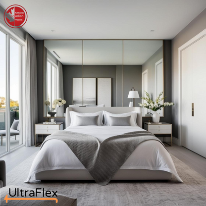 UltraFlex® LUSH- 12" Orthopedic Eurotop Pocket Coil Premium Foam Encased, Eco-friendly Hybrid Mattress (Made in Canada) with Waterproof Mattress Protector