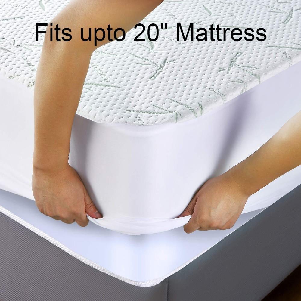 UltraFlex® DESTINY- Orthopedic, Spinal Care Cool Gel, Pressure Relief Foam, Multiple Posture Support, Low Motion Transfer, Natural Foam Blend,(Made in Canada)-With WaterProof Mattress Protector
