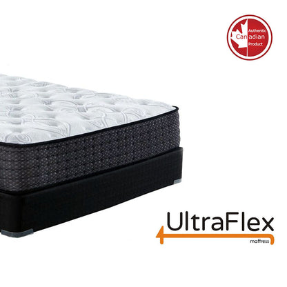 UltraFlex® IMPERIAL- Hybrid Orthopedic Heavy Duty Pocket HDCoil Spring, Pressure Relieving for Multi Posture Support, Comfort Foam Encased Mattress (Made in Canada) With Waterproof Mattress Protector