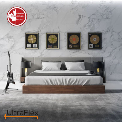 UltraFlex® OASIS – 12” Hybrid Orthopädische Eurotop, Spinal Care Taschenfederkernmatratze, Premium High-Density-Schaumstoff ummantelt, druckentlastender Komfortschaum und HDcoil-Taschenfedern, umweltfreundliche Matratze (Hergestellt in Kanada)