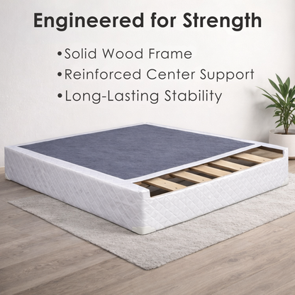 UltraFlex® RADIANCE Mattress and BoxSpring Set - High-Density Natural Blend Foam Encasing, CoolTemp Cooling Gel, Eco-Friendly Orthopedic Mattress With Multiple Spinal Support Zones (Made in Canada)