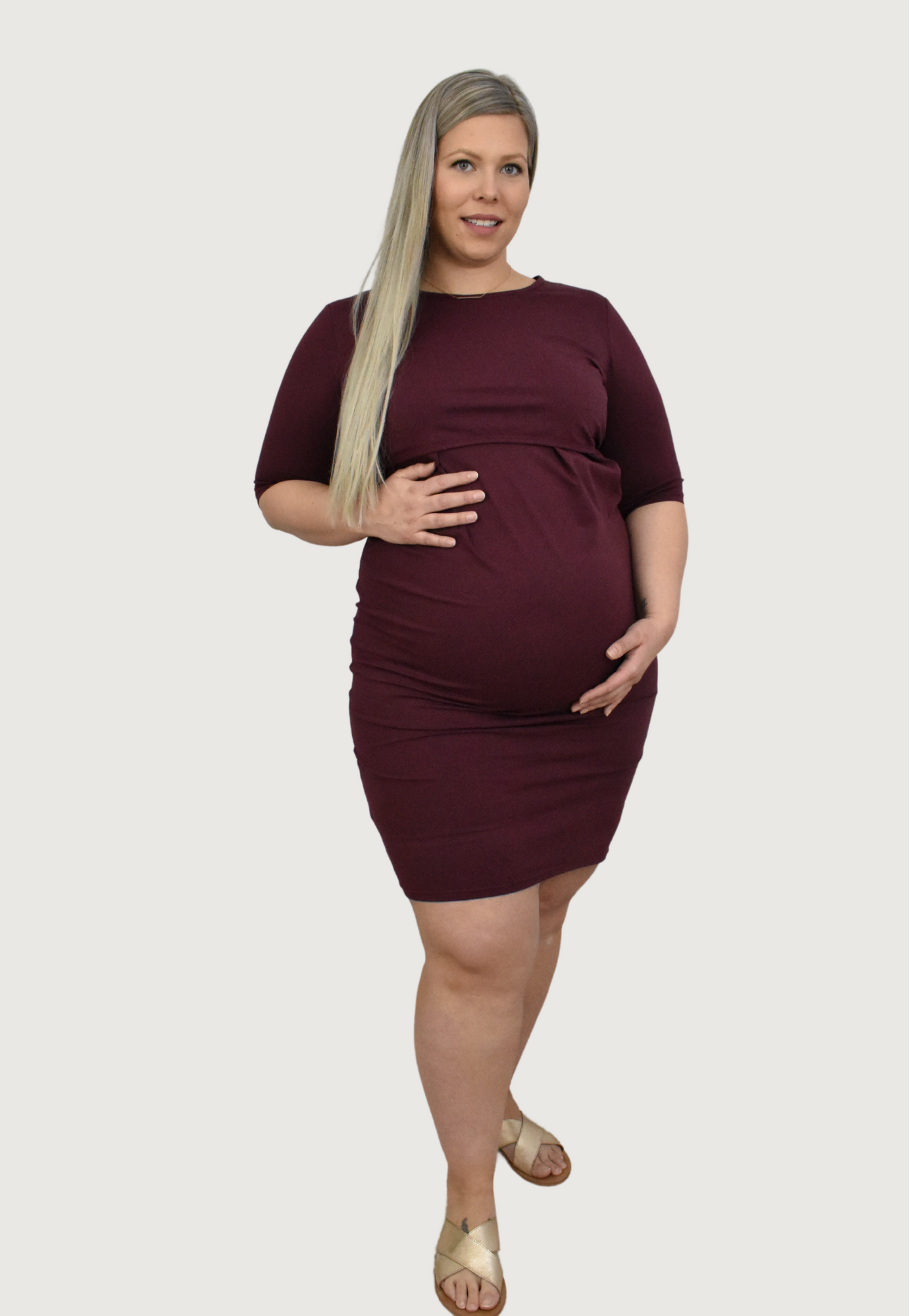 Jackie Maternity & Nursing Dress