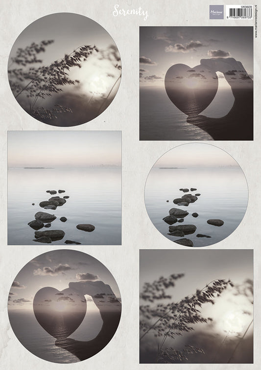 Marianne Design A4 Cutting Sheet - Serenity Horizons
