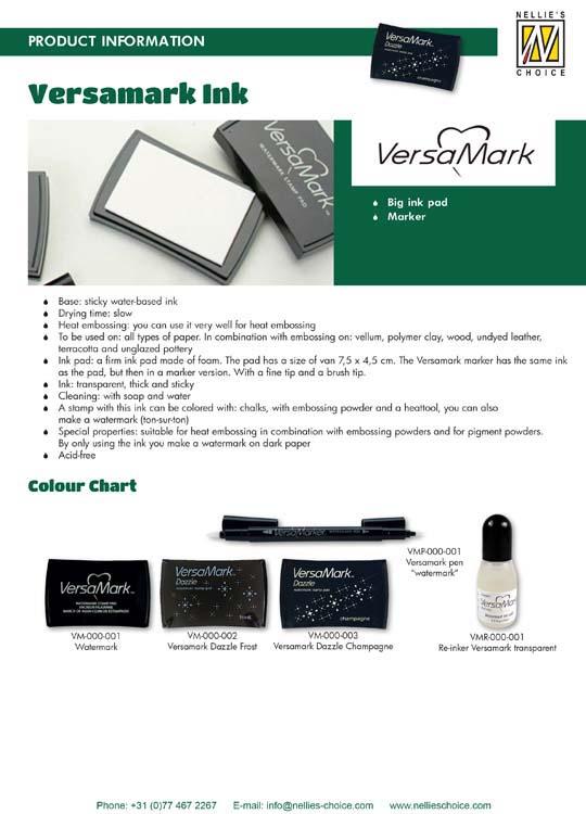 Versamark Transparent Ink Pad Refill