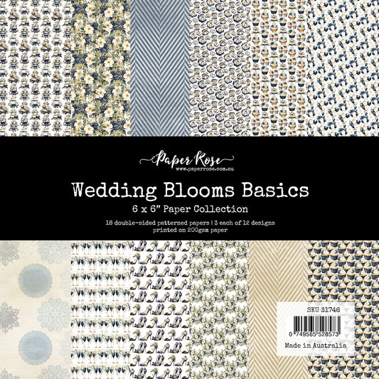 Wedding Blooms Basics 6x6 Paper Collection 31746