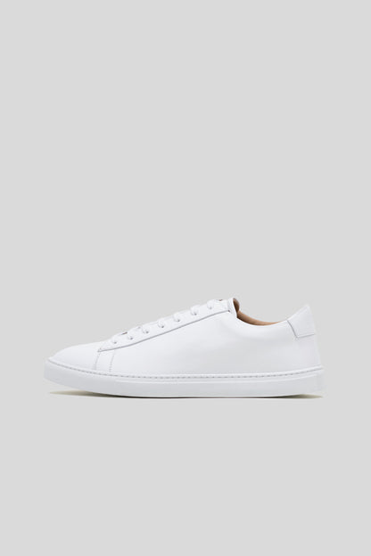 White Calfskin Città Sneaker