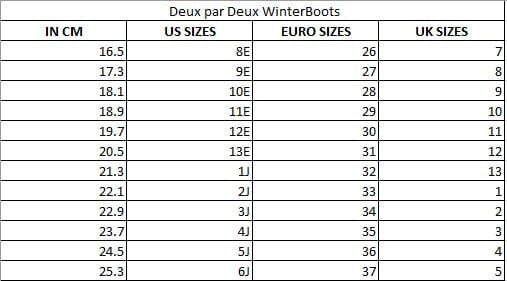 Winter Boots Solid Black