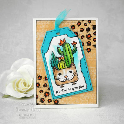 Woodware Clear Singles Texture Patches 4 in x 6 in Stamp