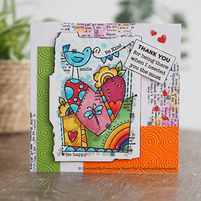 Woodware Clear Singles Additions 4 in x 6 in Stamp